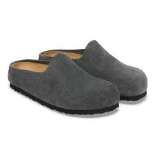 Women's Amsterdam Wrapped Suede Charcoal