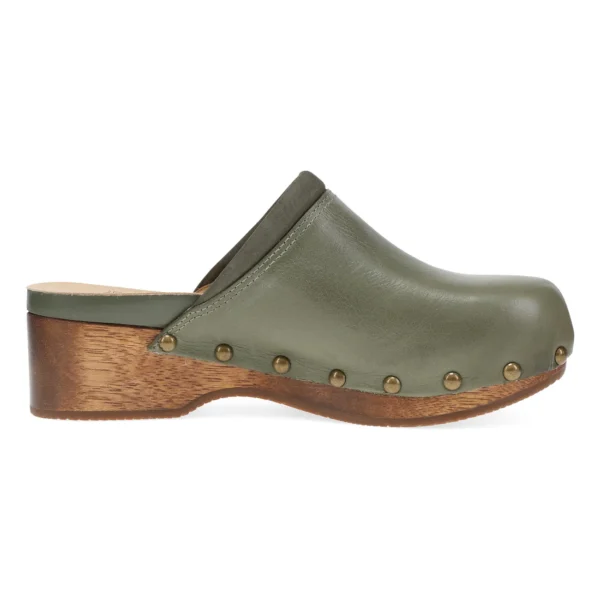 Andie Olive Green Clog