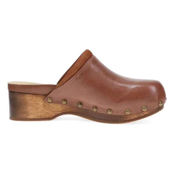 Andie Tan Leather Clog