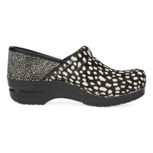 Professional Spotted Haircalf clog