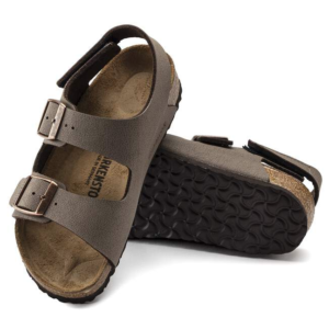 Kid's Unisex Sandal Milano HL Mocha Birko-flor
