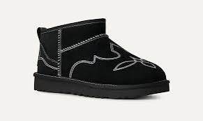 UGG Classic Ultra Mini Western Black